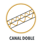 Canal doble
